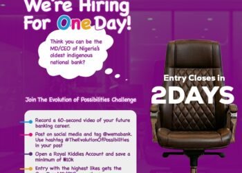 Wema Bank One-Day MD/CEO