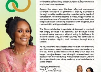Ogun First Lady at 60