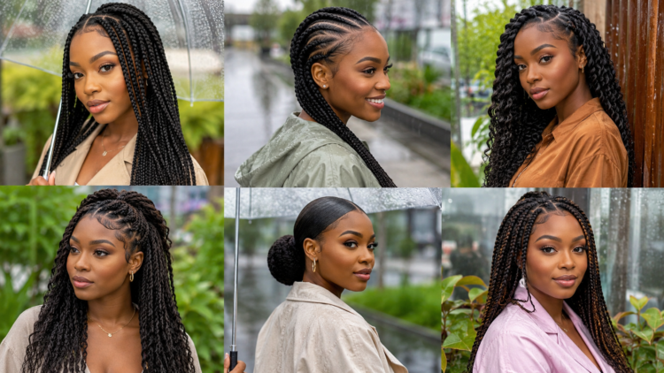 Protective Hairstyles For Rainy Season