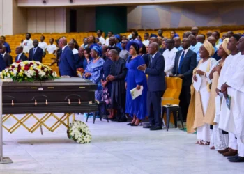 Funeral Service for Kemi Adeosun’s Husband