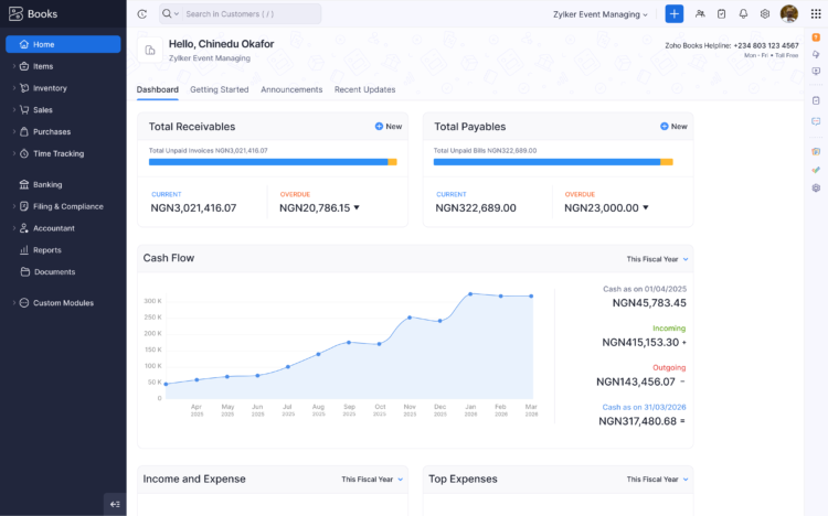 Zoho Books